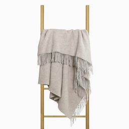 Villane pleed MERINO-270 DOUBLE FACE-LIGHT GREY BEIGE