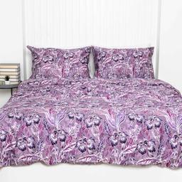 PREMIUM mako-satiinist voodipesu CALLEN 20-1825-VIOLET