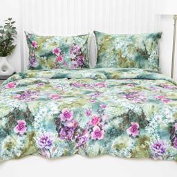 Постельное белье из Mako Сатина CLARE 20-1867/20-1868-GREEN