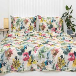 PREMIUM mako-satiinist voodipesu CATERINA 20-1872-GREEN