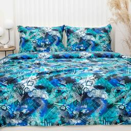 PREMIUM mako-satiinist voodipesu CHAROLETTE 40-1570-BLUE