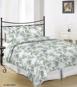 Satiinist voodipesu ADRIENNA 20-1889-GREEN