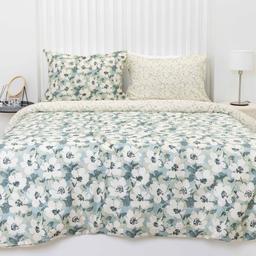 PREMIUM mako-satiinist voodipesu CINTRA 20-1935/40-1654-SAGE SAGE BEIGE