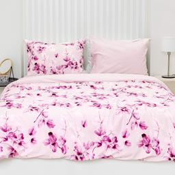 PREMIUM mako-satiinist voodipesu CAYE 20-1925/00-0523-FUCHSIA LIGHT ROSE