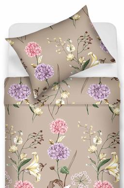 Voodipesu komplekt LILLED 20-1862-TAUPE