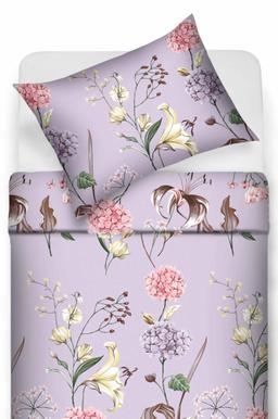Polycotton bedding set FLOWERS 20-1862-ORCHID