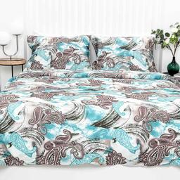Постельное белье из Mako Сатина CERESE 40-1583-AQUA