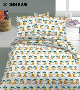 Voodipesu lastele DUCK IN THE RAIN 10-0684-BLUE