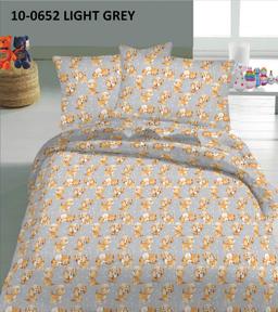 Voodipesu lastele HAPPY DOG 10-0652-LIGHT GREY