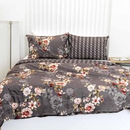 PREMIUM maco sateen bedding set CORRINE 20-1920/30-0873-CACAO