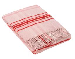 Woolen plaid MERINO-270 80-3432-LIGHT PINK