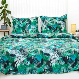 PREMIUM mako-satiinist voodipesu CHAROLETTE 40-1570-GREEN