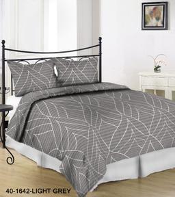 Kortsukangast voodipesu EVERLEY 40-1642-LIGHT GREY