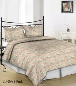 Sateen bedding set AUTUMN 20-0983-PINK