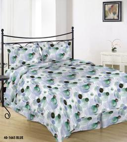 Satiinist voodipesu AYA 40-1665-BLUE