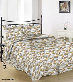 Satiinist voodipesu AMINAH 40-1663-KHAKI