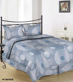 Постельное бельё из сатина AILANI 40-1664-BLUE