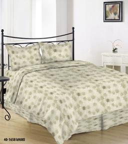 Satiinist voodipesu ADALEE 40-1658-KHAKI