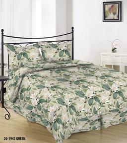 Satiinist voodipesu ALIZA 20-1942-GREEN