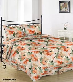 Satiinist voodipesu AUBRIE 20-1939-ORANGE