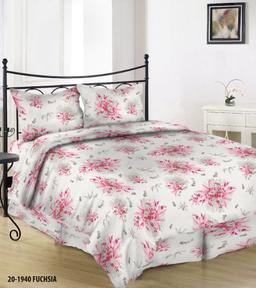 Satiinist voodipesu ANNABELLA 20-1940-FUCHSIA