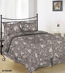 Satiinist voodipesu ALEENA 20-1938-GREY