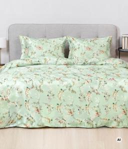 Satiinist voodipesu AVAH 20-1941-GREEN