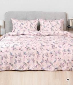 Satiinist voodipesu AVAH 20-1941-PINK