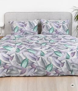 Satiinist voodipesu ADRIENNE 40-1662-VIOLET
