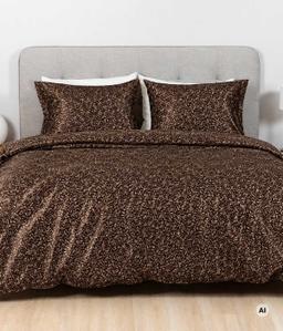 Satiinist voodipesu ADRIA 20-0750-BROWN