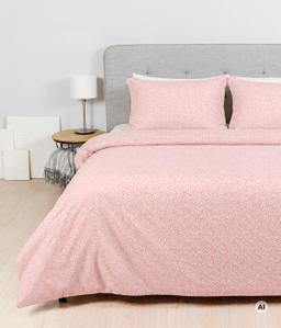 Flanellist voodipesu BEAU 40-1456-PINK