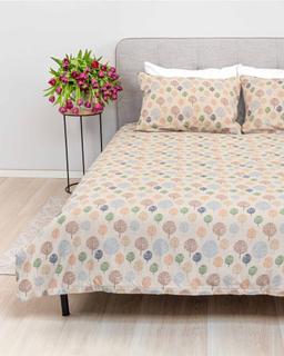 Flanellist voodipesu BLAKE 40-1435-BLUE