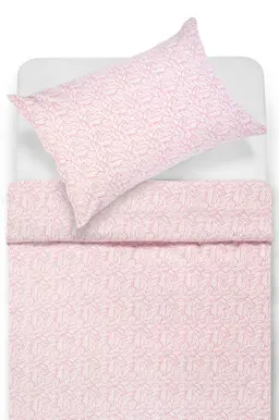 Фланелевое постельное бельё BRYCE 40-1455-PINK