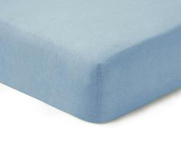 Frotee voodilina kummiga TERRYBTL-LIGHT BLUE