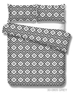 Voodipesu komplekt GEOMEETRIA 30-0805-GREY