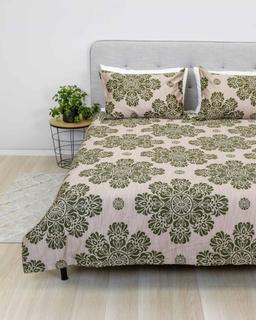 Satiinist voodipesu ALEXIS 40-0882-GREEN