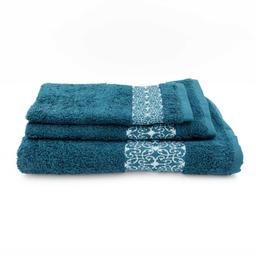Набор полотенец, 3 шт., T0188 T0188-BLUE CORAL