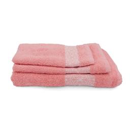 Набор полотенец, 3 шт., T0188 T0188-GRAPEFRUIT PINK