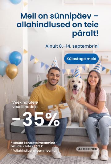 Veekindlatele voodilinadele -35% (ainult 8.–14. septembrini)/desktop