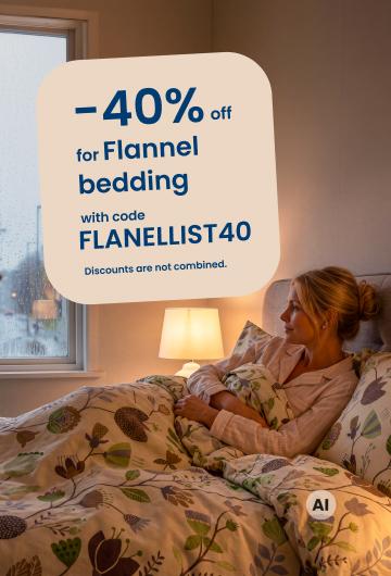 40% off for flannel bedding with code FLANELLIST40/ desktop