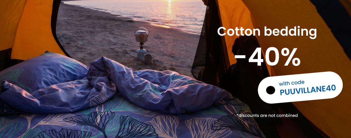 40% off cotton bedding with code PUUVILANE40/desktop