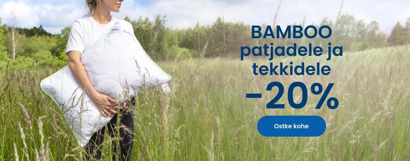 BAMBOO patjadele ja tekkidele –20%/ desktop