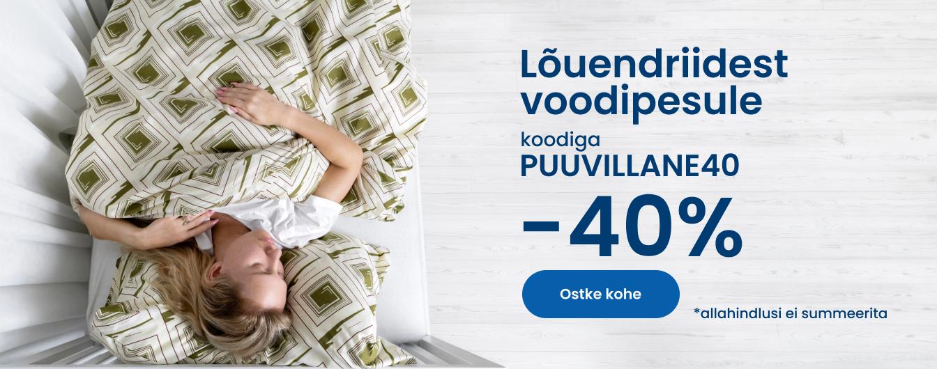 Lõuendriidest voodipesule -40% koodiga PUUVILLANE40/ desktop
