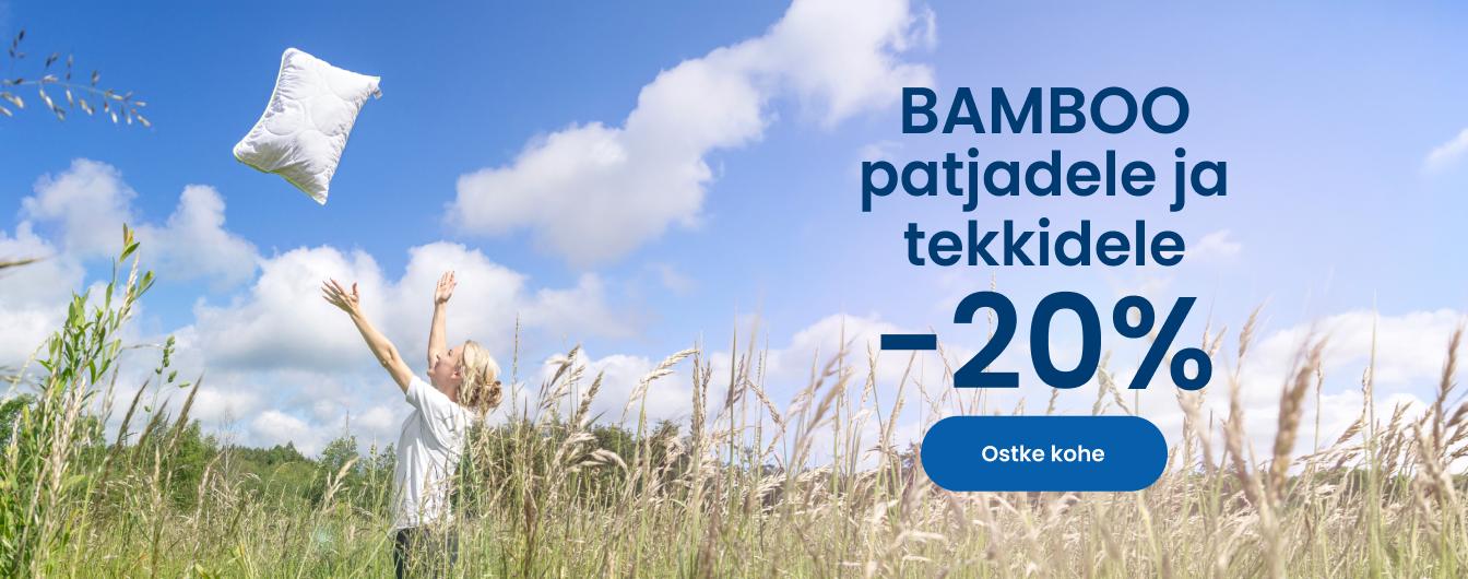 BAMBOO patjadele ja tekkidele –20%/ desktop