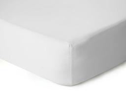 Fitted jersey sheets JERSEY-OPTIC WHIT