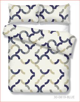 Voodipesu komplekt GEOMEETRIA 30-0819-BLUE