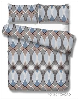 Voodipesu komplekt ABSTRAKT 40-1601-CACAO