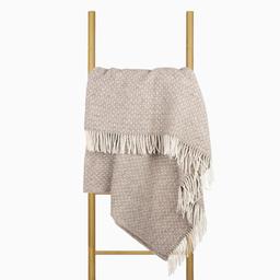 Plaid ZELANDIA 80-3319-MELANGE NATURAL