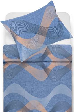 Lõuendriidest voodipesukomplekt DOLLY 40-1478-BLUE
