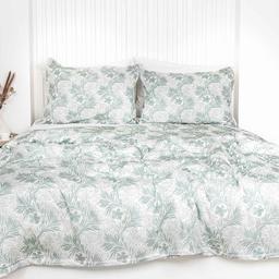 PREMIUM maco sateen bedding set CARSYN 40-1552-SAGE